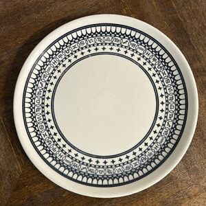 Vintage 1970s Mount Clemens China Ironstone Zodiac Pattern 11.25” Platter